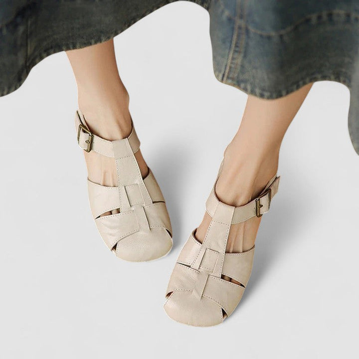 Amelia™ – Genuine Leather Mary Jane Shoes