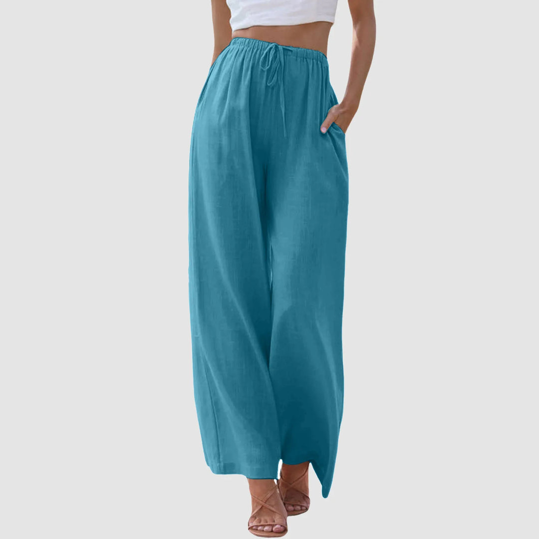 Ashley | Comfort Wide-Leg Pants with High Waist