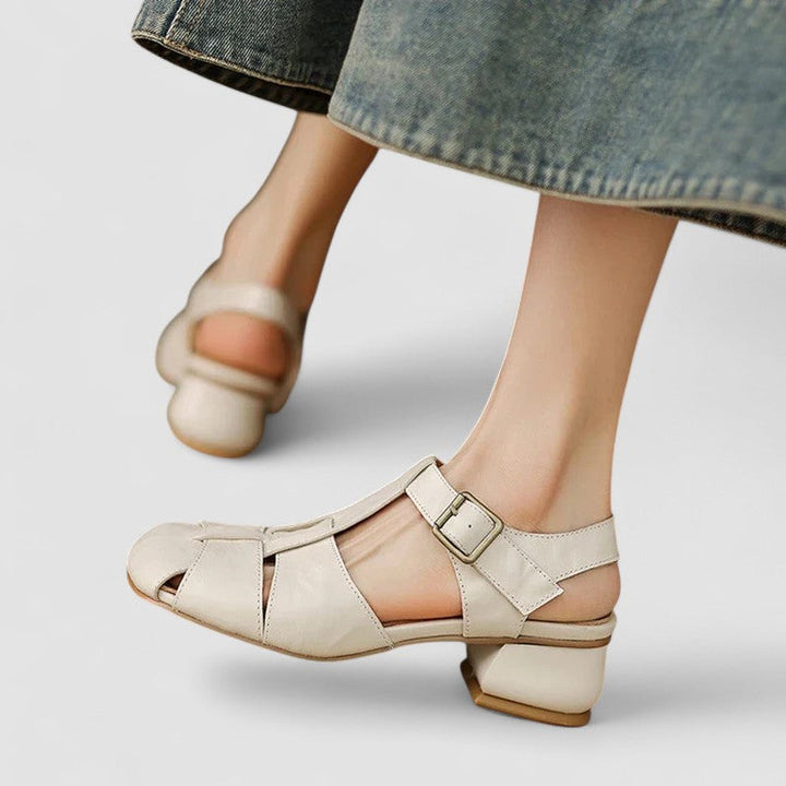 Amelia™ – Genuine Leather Mary Jane Shoes