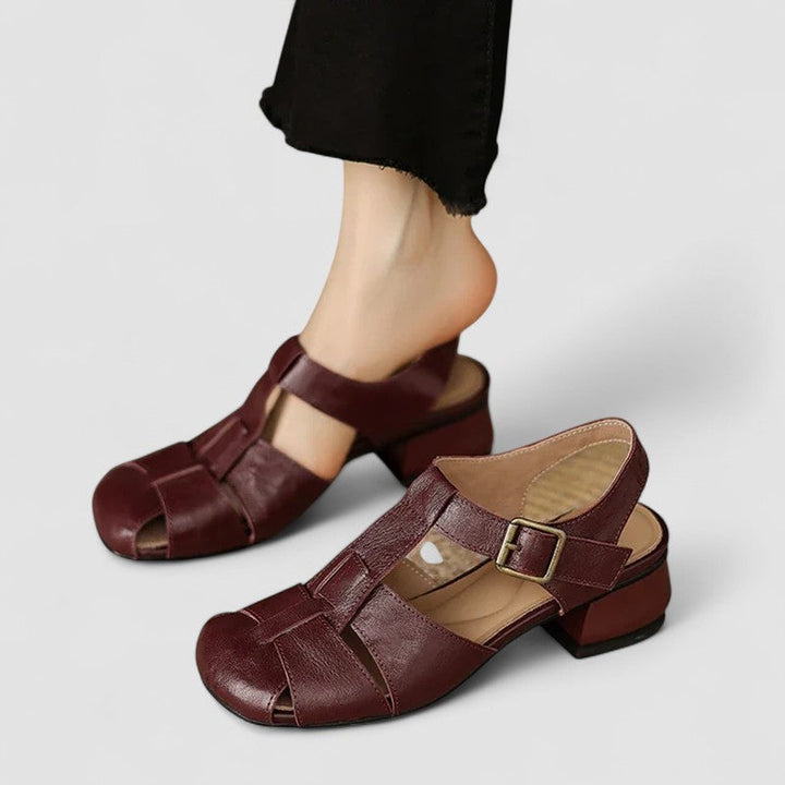 Amelia™ – Genuine Leather Mary Jane Shoes
