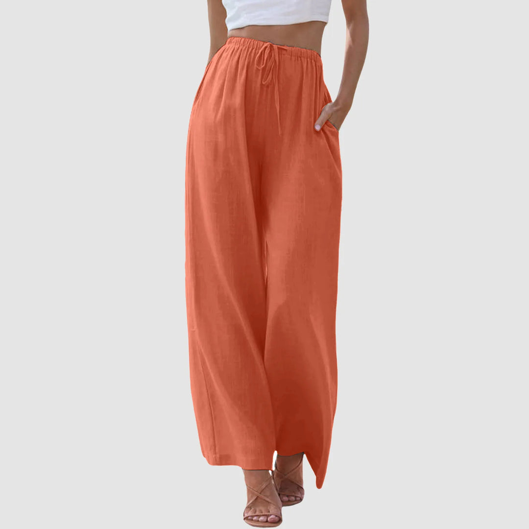Kimberly | High-Waisted Wide Leg Pants