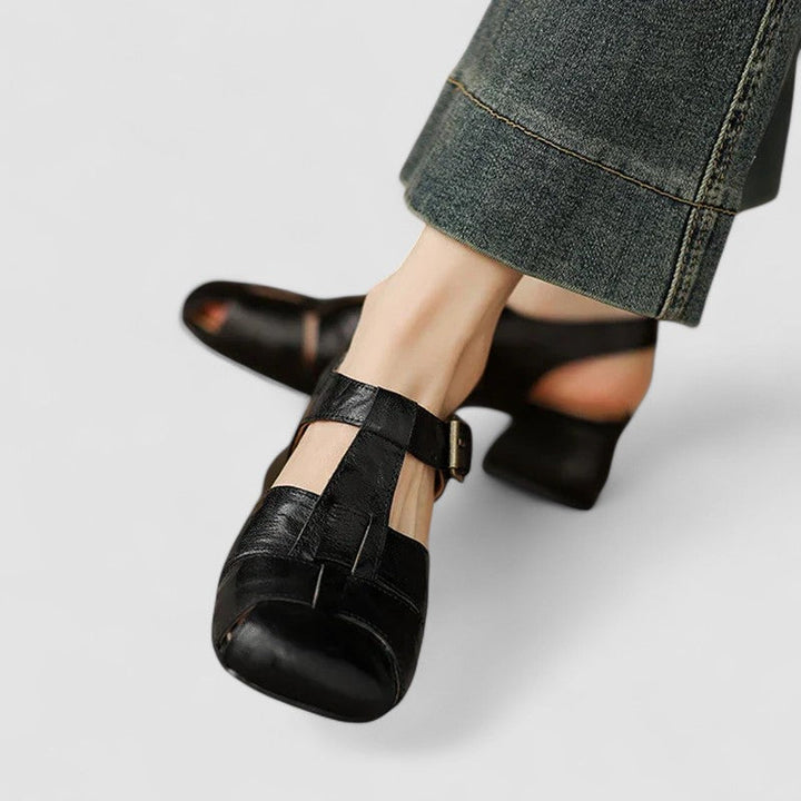 Amelia™ – Genuine Leather Mary Jane Shoes