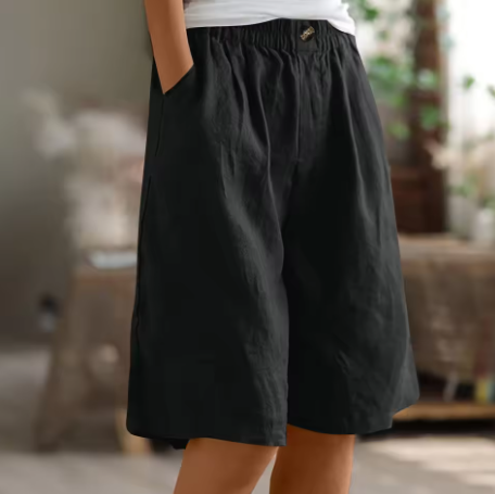 Renee™ – Breezy Linen Comfort Shorts