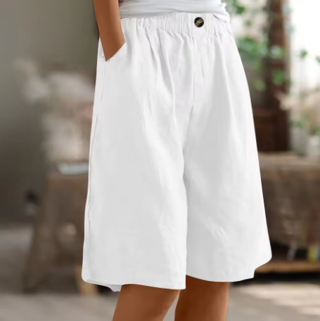 Renee™ – Breezy Linen Comfort Shorts