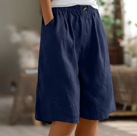 Renee™ – Breezy Linen Comfort Shorts