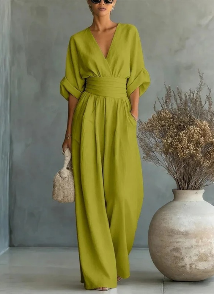 Soléa™ – Linen Jumpsuit