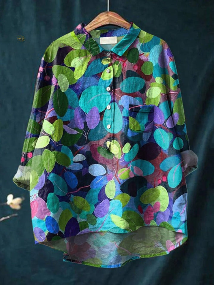 Tiziana – Printed Linen Shirt