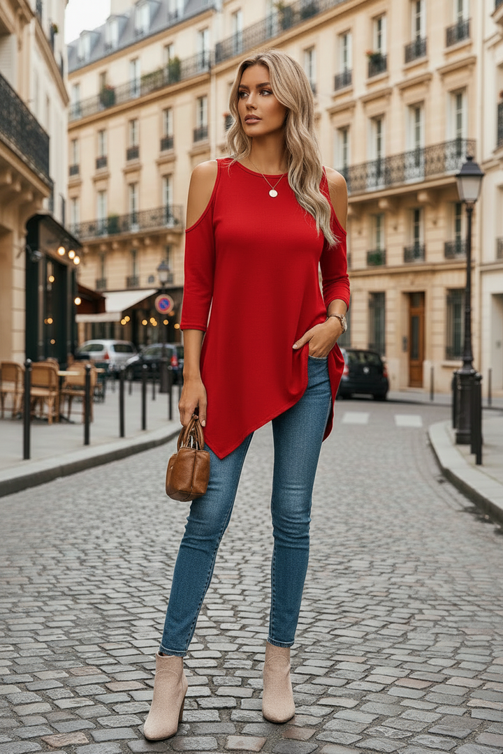 Amara™ – Elegant Relaxed Everyday Blouse