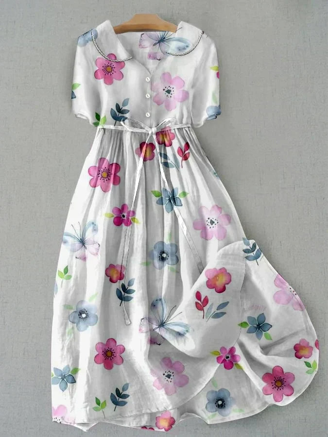 Sophie | Enchanting Floral Midi Dress