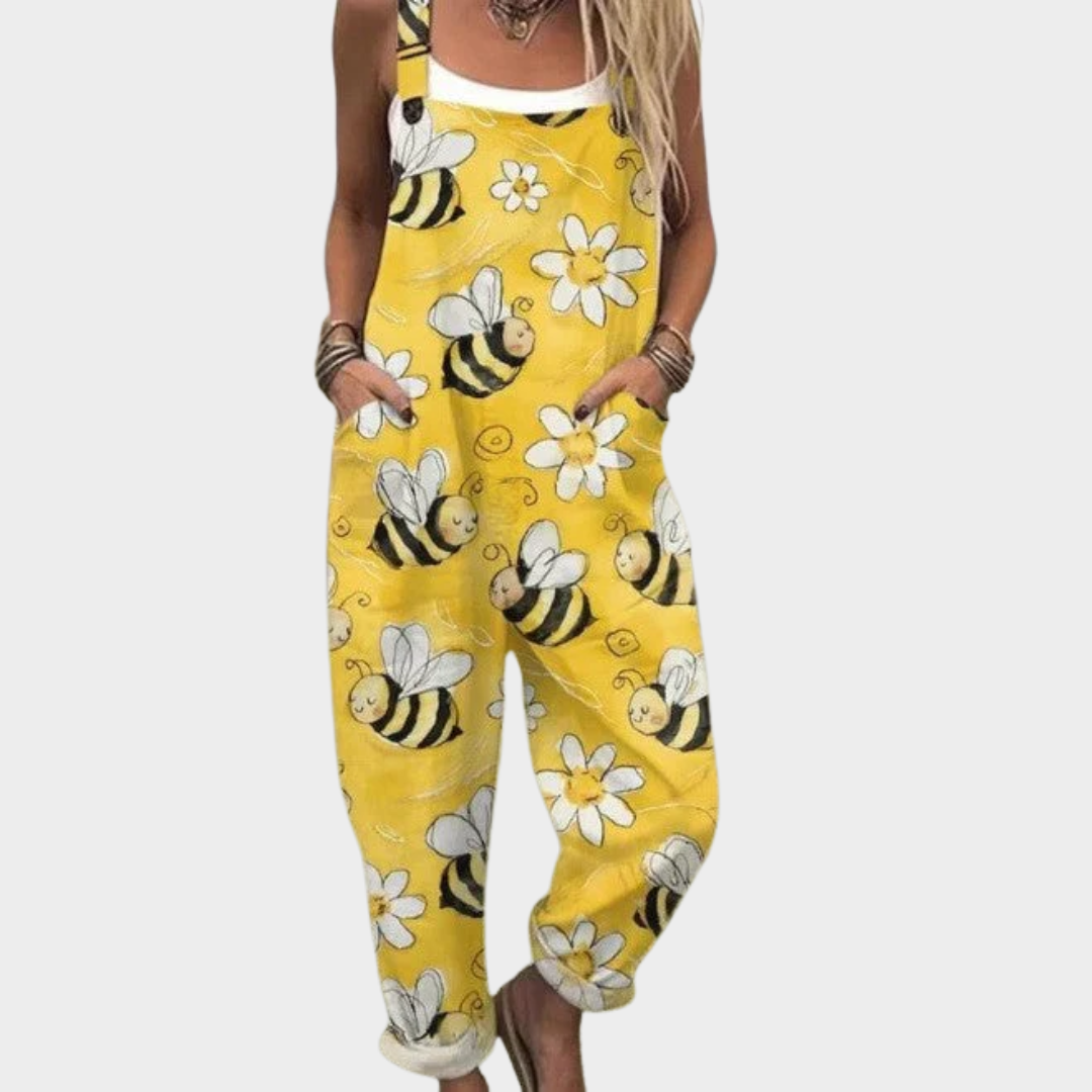 Cozy Printed Jumpsuit
