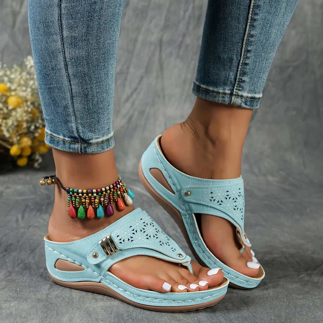 Élodie™ Women's Wedge-Toe Sandals