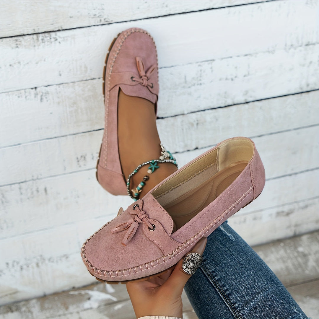 Nadine™ - Timeless Tassel Detail Loafers