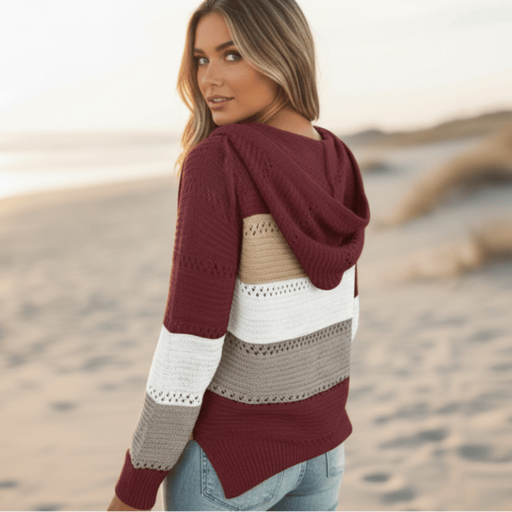 Celia™ – Cozy Beach Knit Sweater