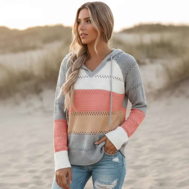 Celia™ – Cozy Beach Knit Sweater