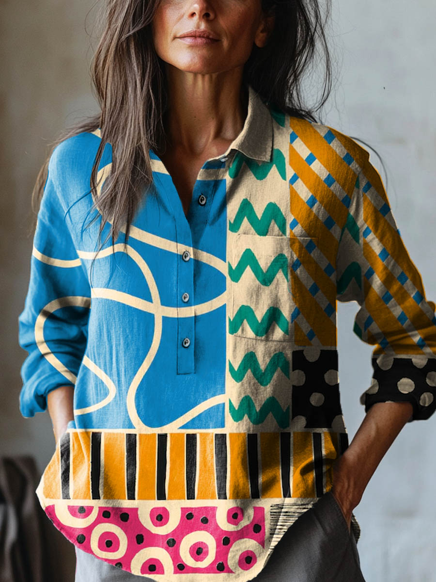 Nicoletta – Enchanted Linen Blouse