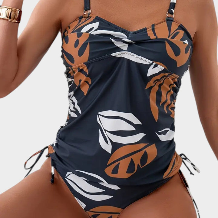 Carmen™ | Tropical Leaf Pattern Bikini