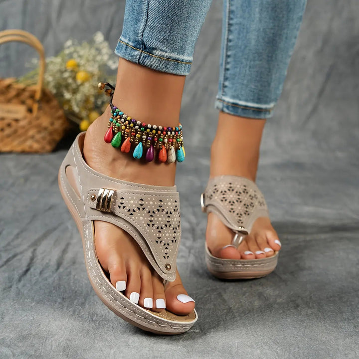 Élodie™ Women's Wedge-Toe Sandals
