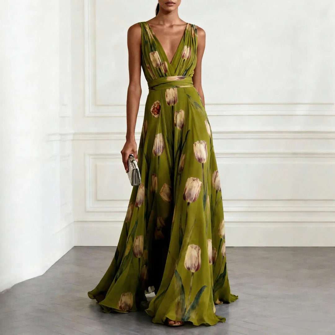 Evelina™ – Tulip Breeze Maxi Dress