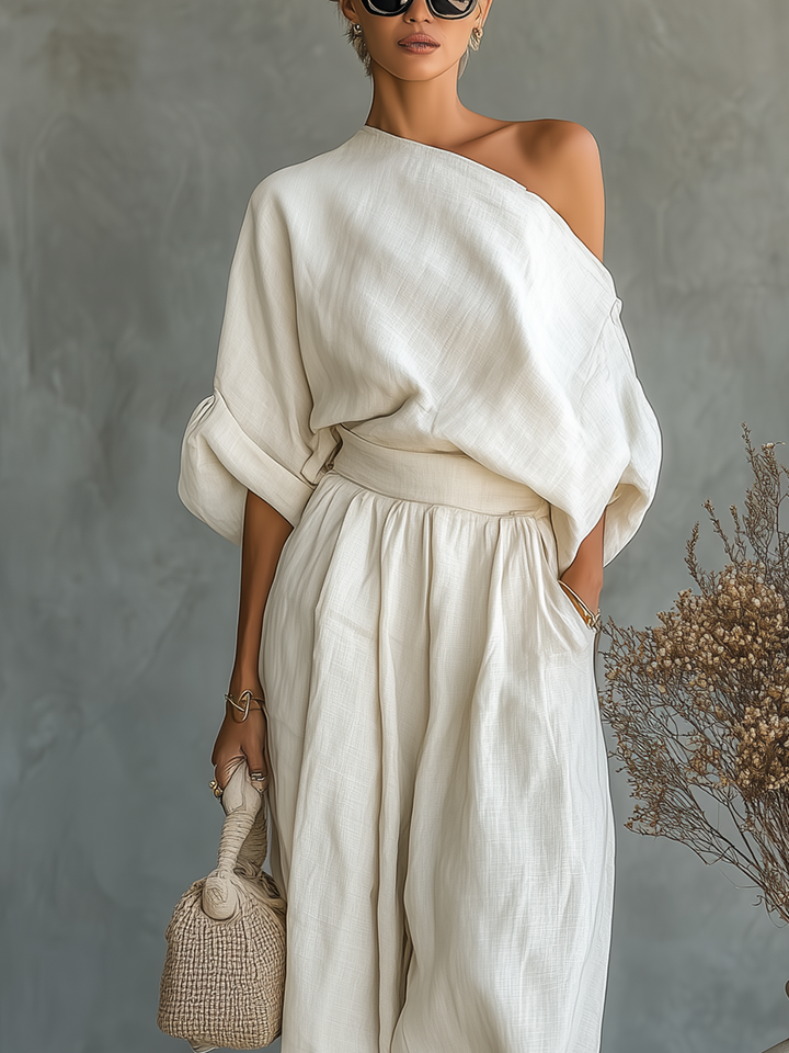 Lisa™ – Soft Off-Shoulder Resort Set