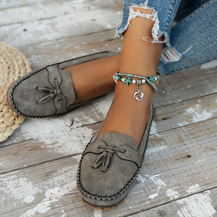 Nadine™ - Timeless Tassel Detail Loafers
