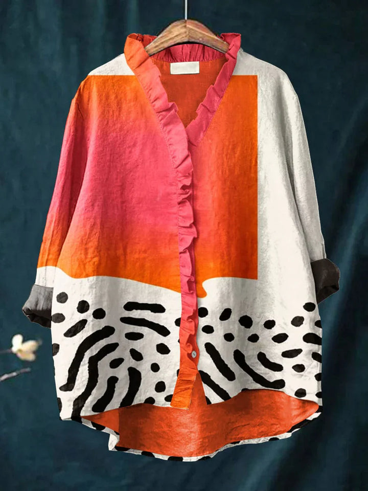 Melinda™ – Linen Summer Blouse
