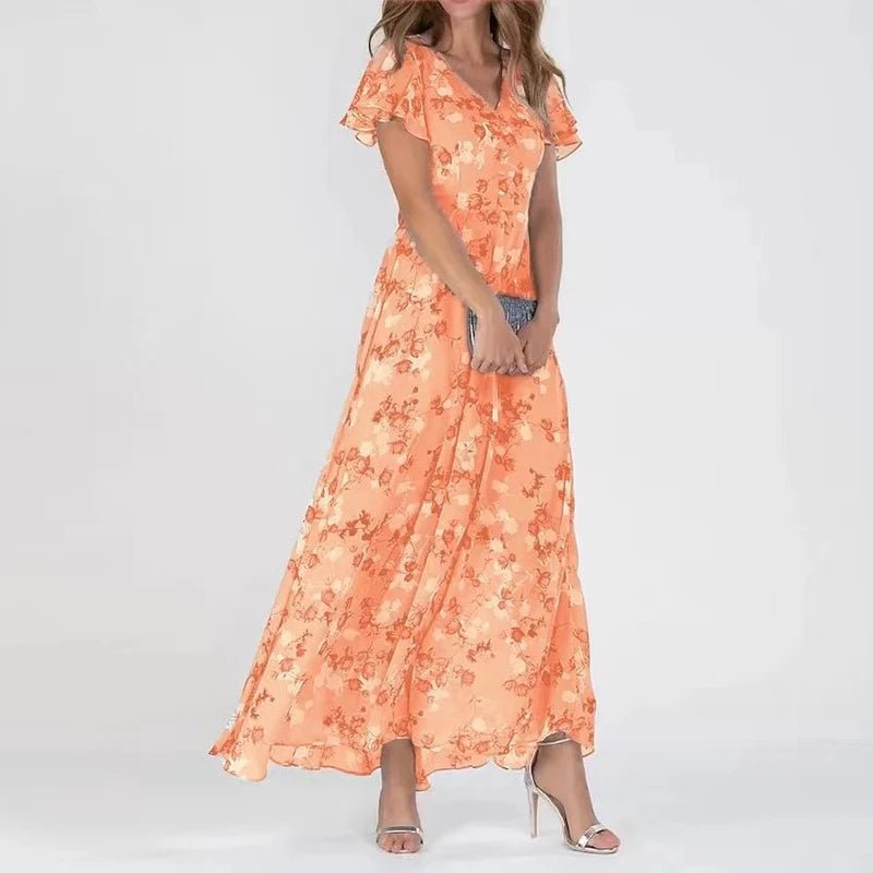 Zuri™ – Flattering Floral Maxi Dress
