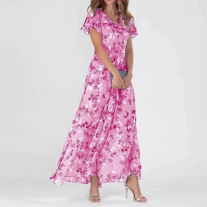 Zuri™ – Flattering Floral Maxi Dress