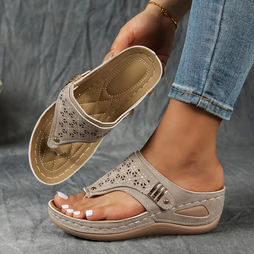 Élodie™ Women's Wedge-Toe Sandals