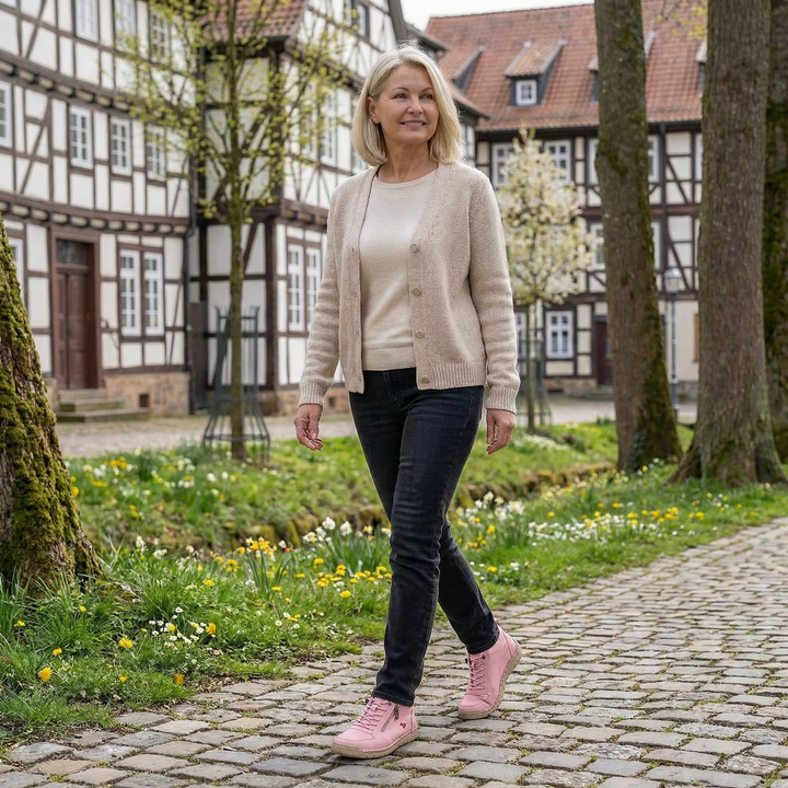 Mila™ – Orthopedic Comfort Sneakers with Easy Zip