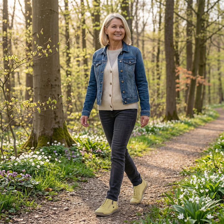 Mila™ – Orthopedic Comfort Sneakers with Easy Zip