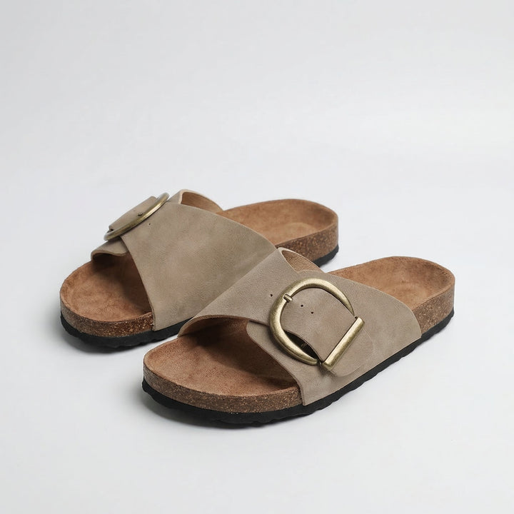 Aurora™ – Cozy Slip-On Sandals for Effortless Comfort