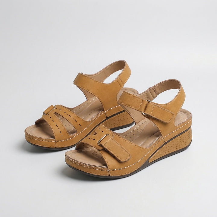Sandy™ - Cozy Orthopedic Wedge Sandals for Ultimate Comfort