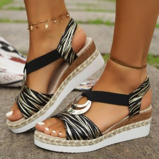 Elaina™ – Ergonomic Comfort Wedge Sandals