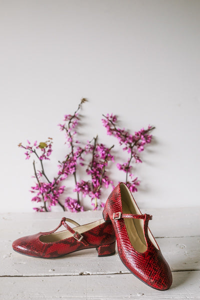 Norah™ – Elegant Retro Mary Jane Heels