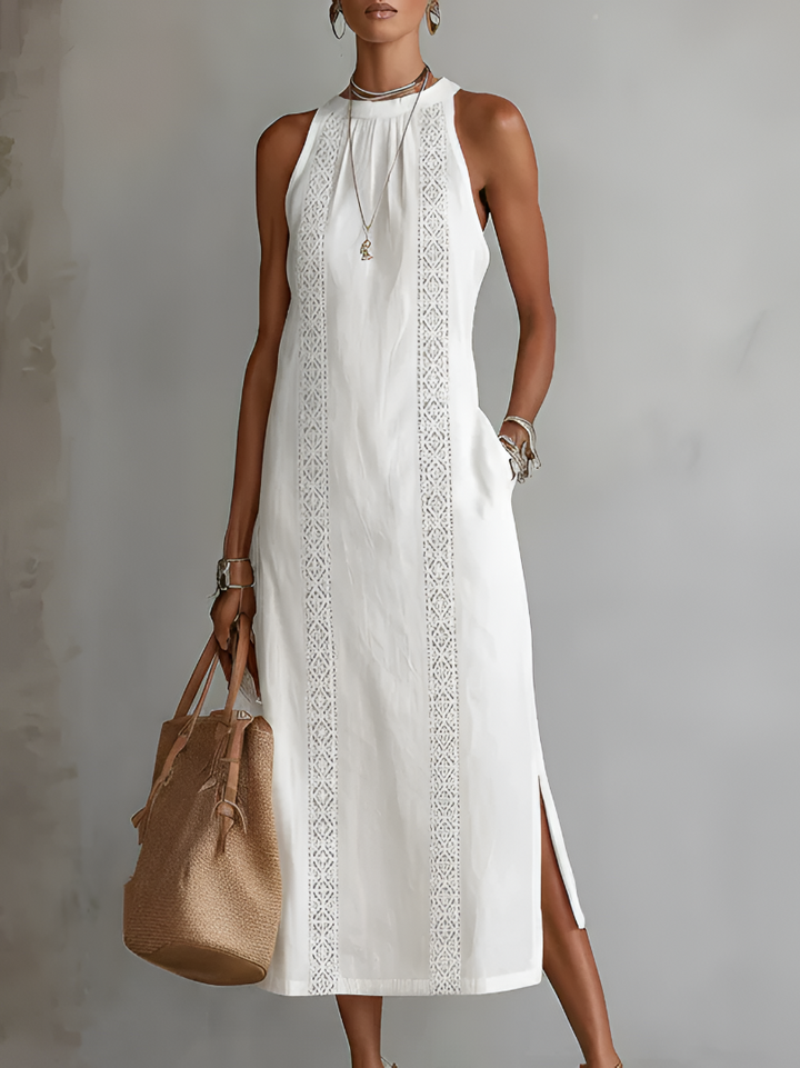 Harper™ – Effortless Linen Midi Dress