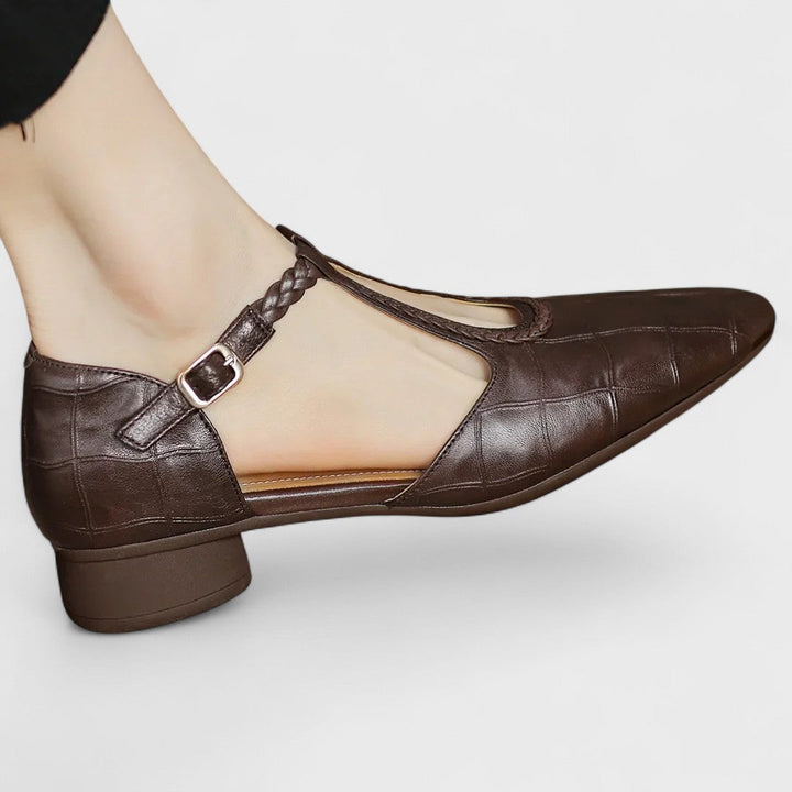 Valeria™ – Orthopedic Leather Comfort Shoes