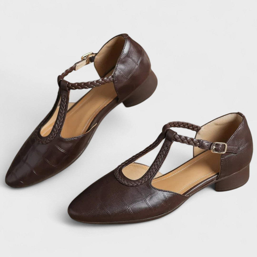 Valeria™ – Orthopedic Leather Comfort Shoes