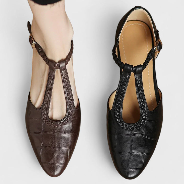 Valeria™ – Orthopedic Leather Comfort Shoes