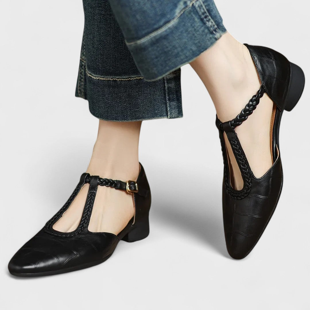 Valeria™ – Orthopedic Leather Comfort Shoes