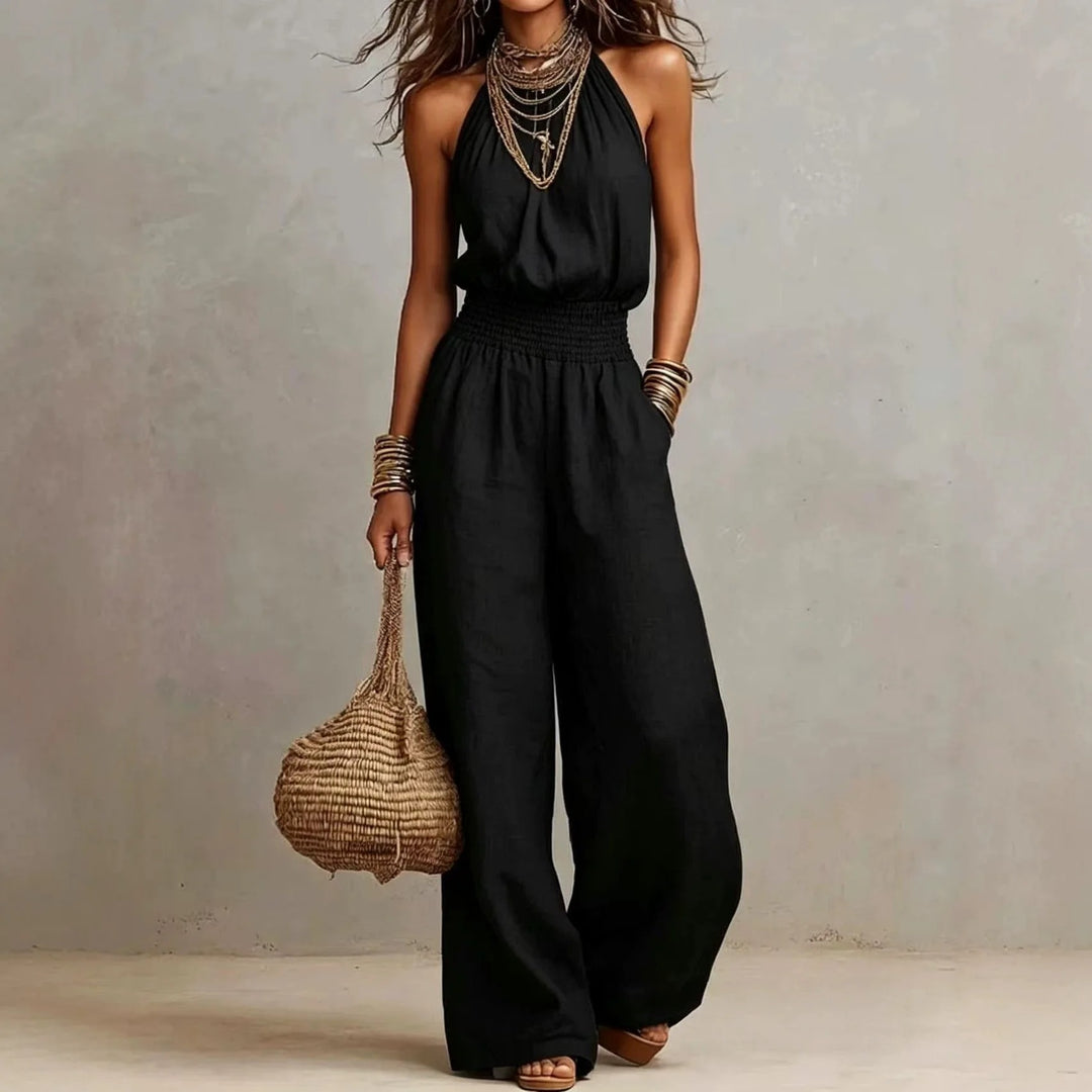 Loraine™ – Elegant Halter Two-Piece Set
