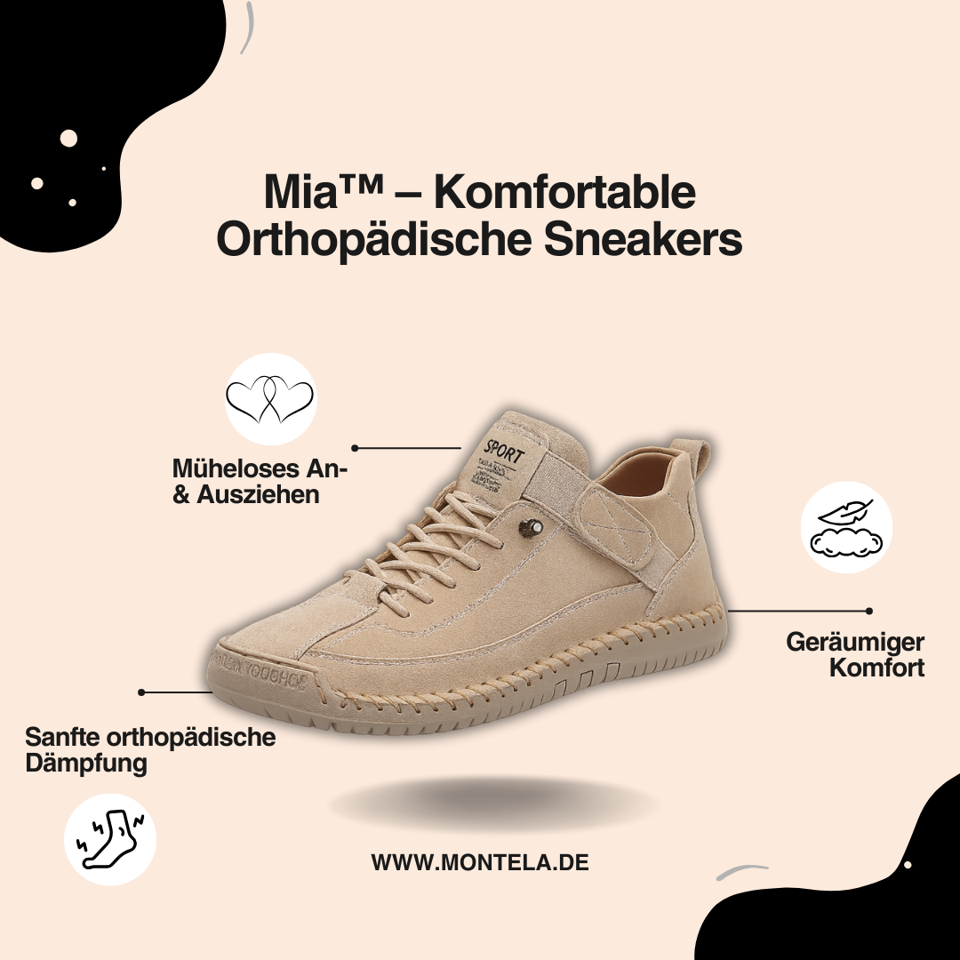 Mia™ – Orthopedic Sneakers for Ultimate Comfort and Pain Relief