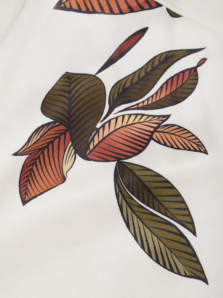 Rosemary™ – Elegant Botanical Wrap Dress