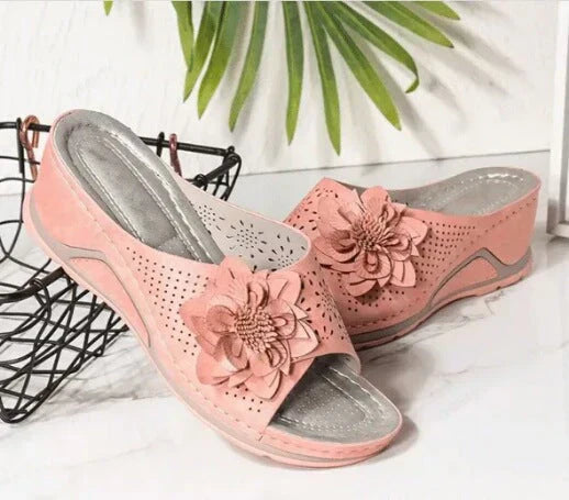 Floria™ – Orthopedic Comfort Leather Sandals