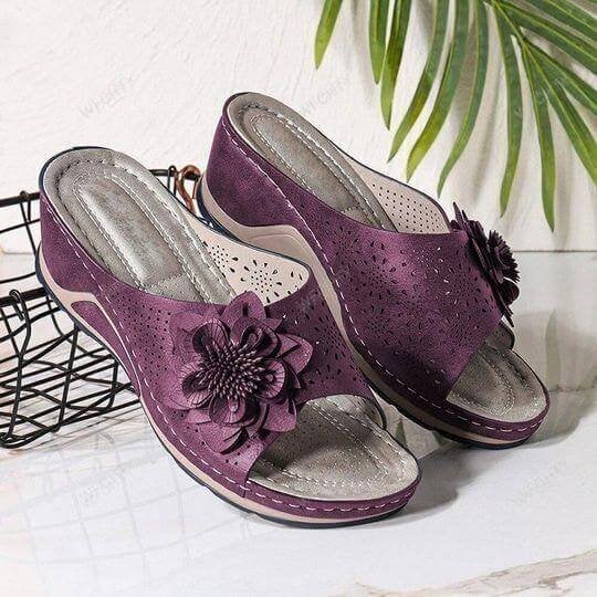 Floria™ – Orthopedic Comfort Leather Sandals