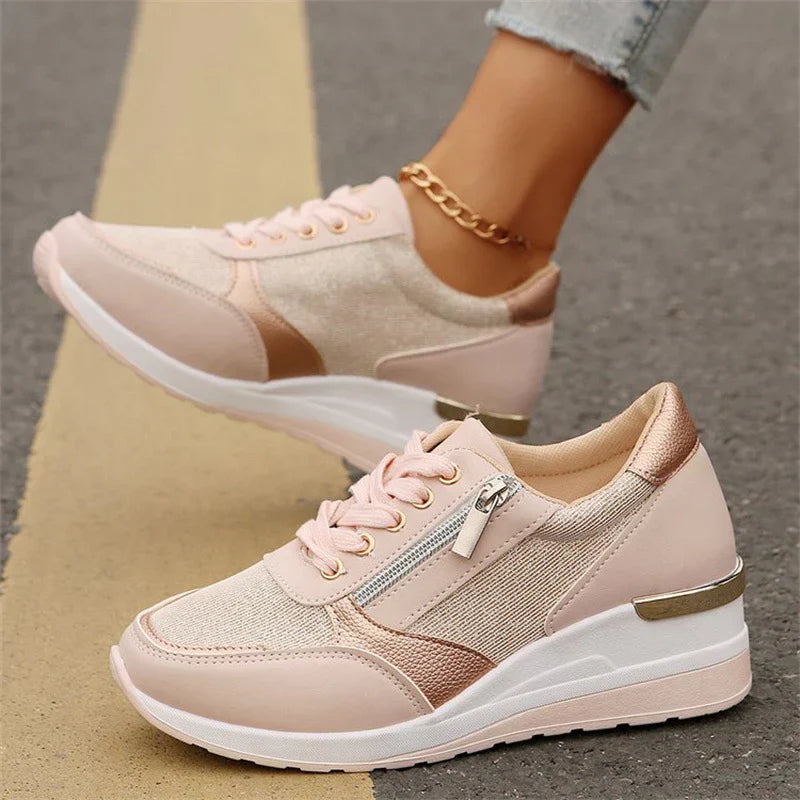 Livia™ – Orthopedic Comfort Sneakers with Side Zip