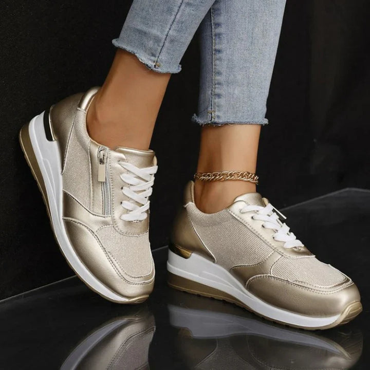 Livia™ – Orthopedic Comfort Sneakers with Side Zip