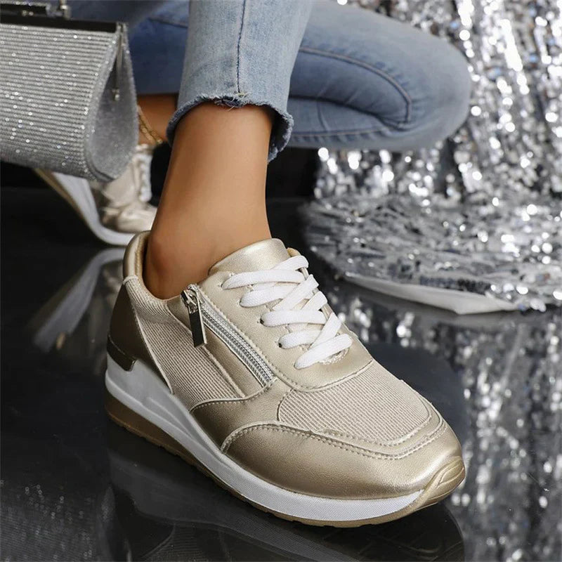 Livia™ – Orthopedic Comfort Sneakers with Side Zip